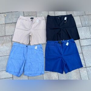 Talbots The Perfect & Weekend Women’s Shorts Bundle Lot
